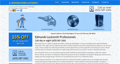 Desktop Screenshot of edmonds-locksmith.net